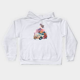 Autumn leaves are a great design Kids Hoodie